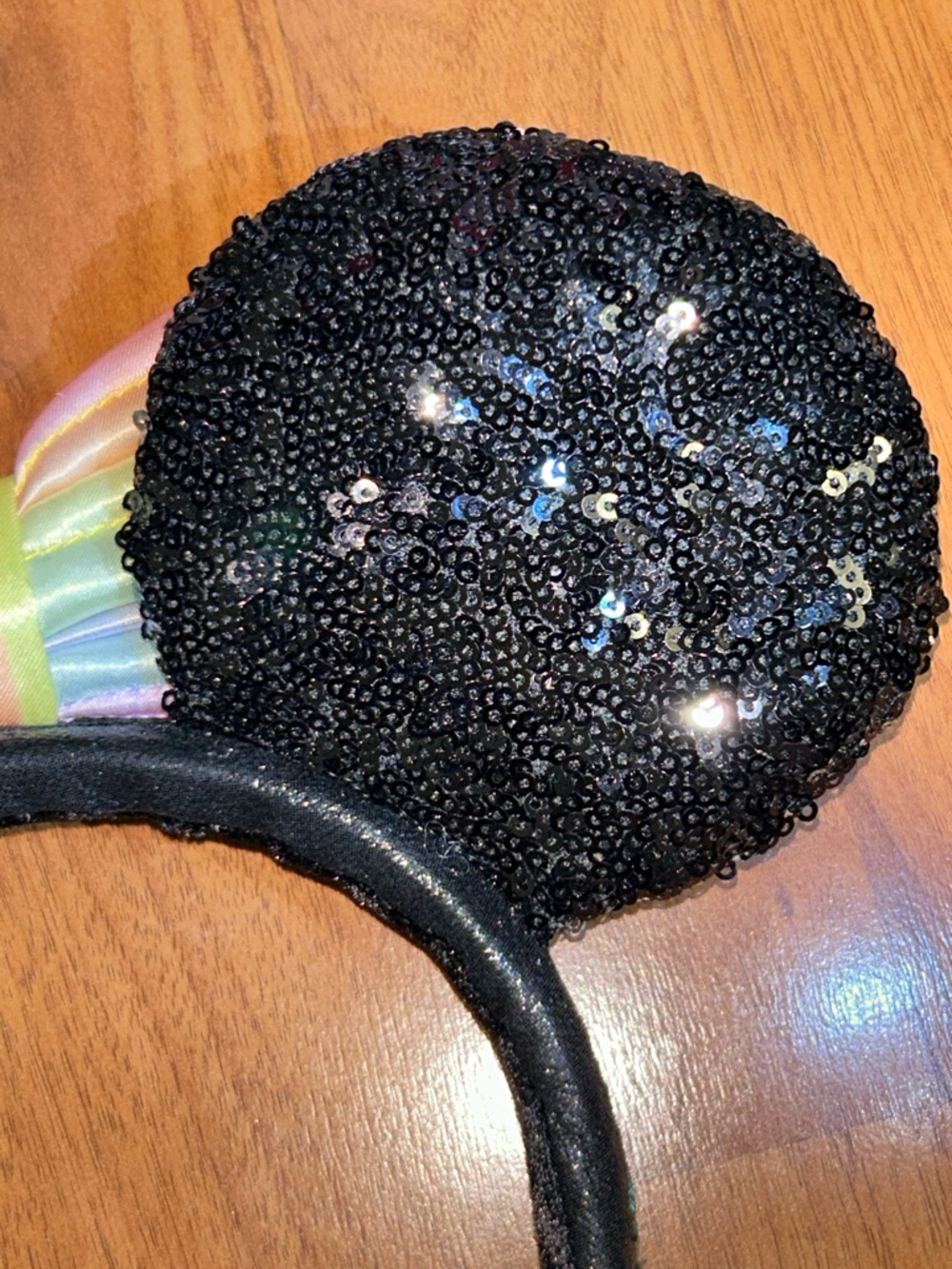 NWOT Tokyo Disney 40 Dream Go Round  Sequin Mickey Minnie Mouse Ears Headband - Picture 9 of 14